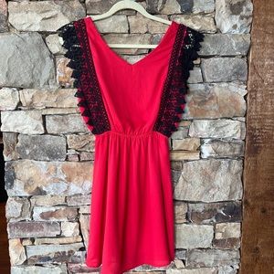 Red /black dress